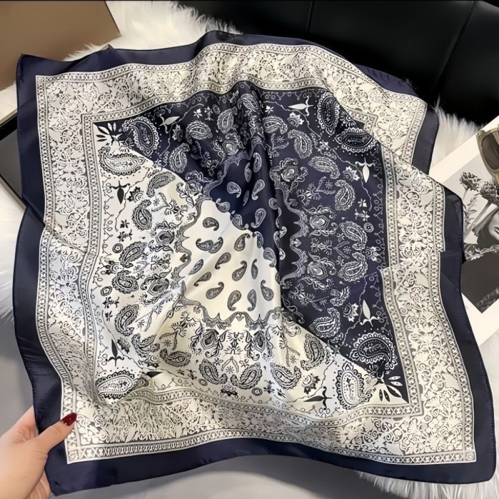 Men Formal Wear With Scarf - Премиальный мужской квадратный шейный платок в