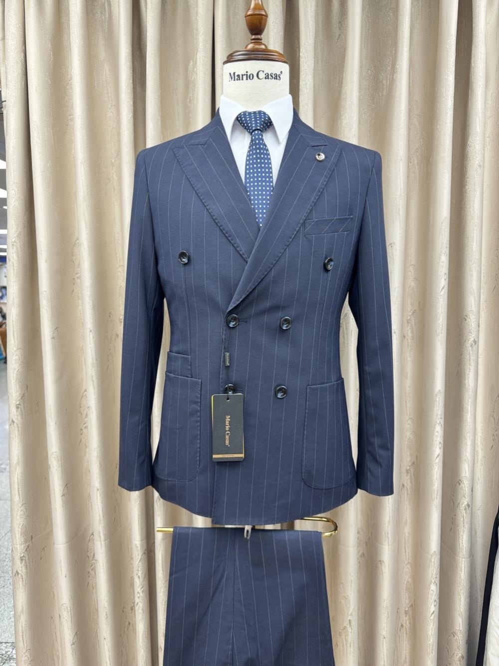 2026 Новый полосатый костюм, к – обзор и цена Elegant Formal Men'S Wear