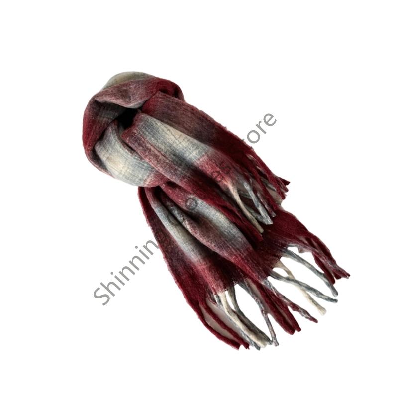 M68A модный шарф из мягкого мо – обзор и цена Men Formal Wear With Scarf