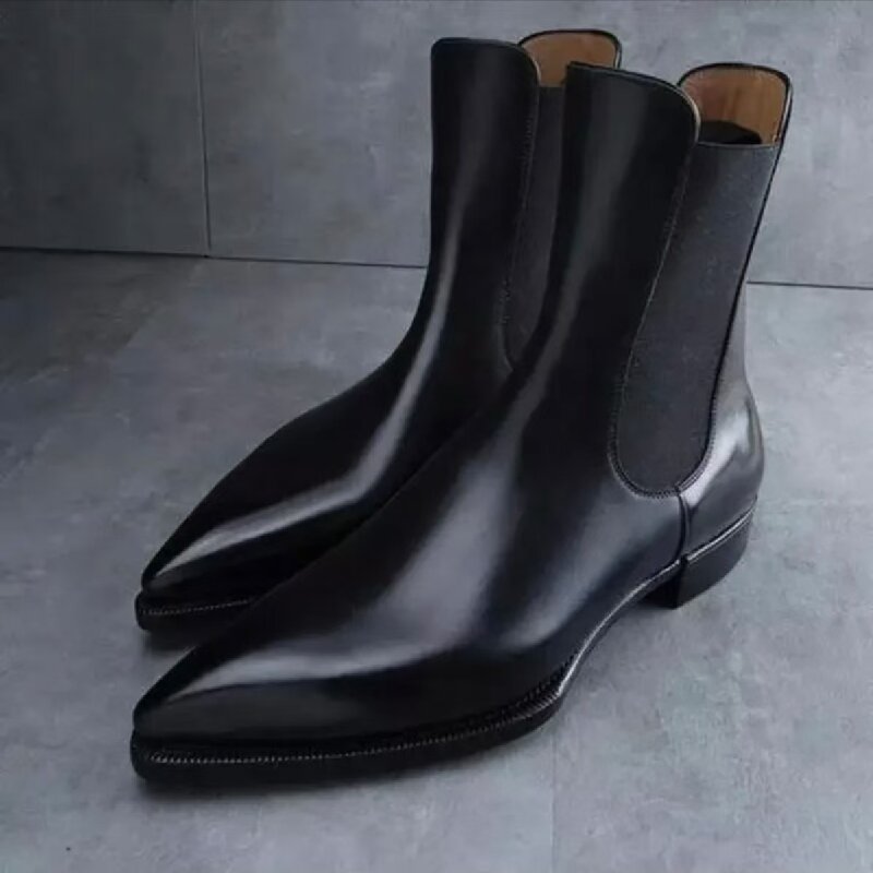 Мужские модные ботинки челси,  – обзор и цена Men Formal Wear Brands