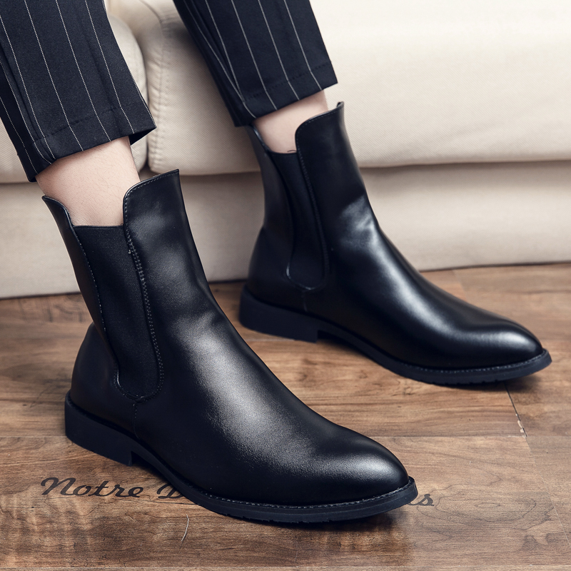 Мужские модные ботинки челси,  – обзор и цена Men Formal Wear Brands