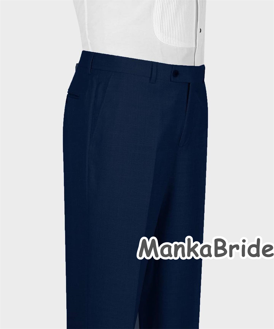 Элегантный темно-синий классич – обзор и цена Men Formal Wear Blue
