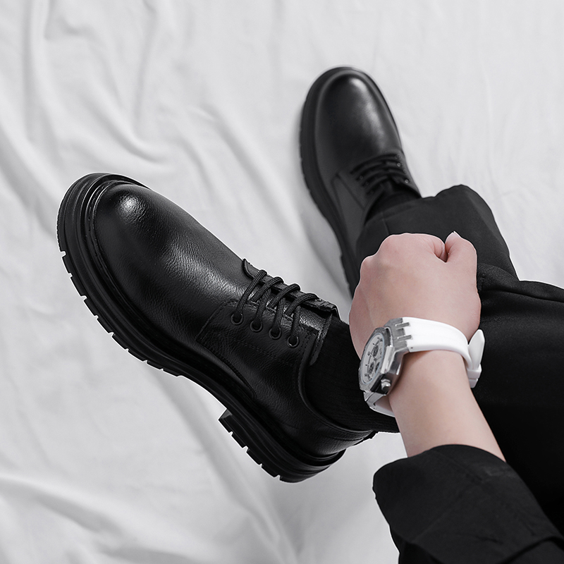 Новые мужские деловые кожаные  – обзор и цена Formal Men Daily Wear Footwear