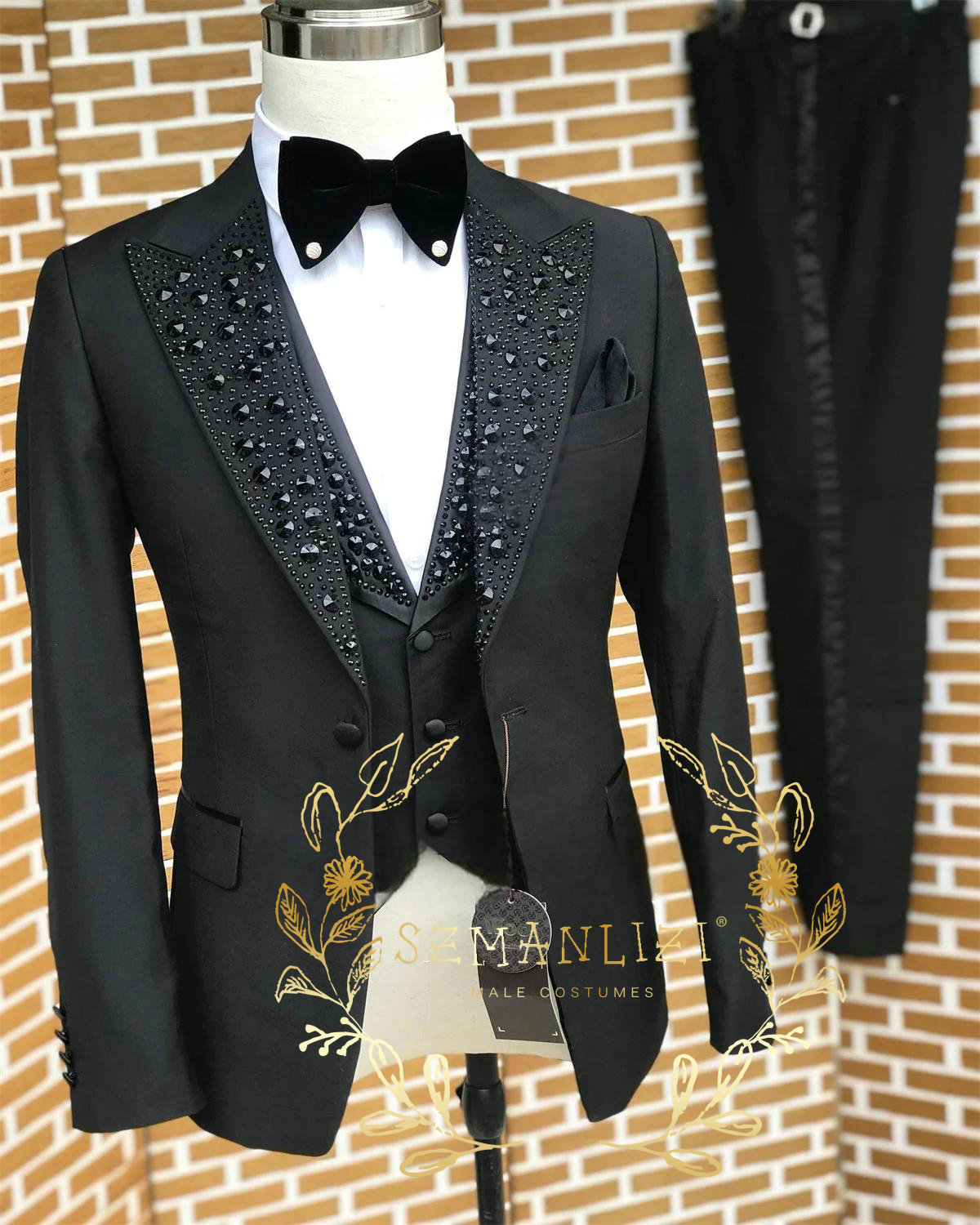 Черные мужские костюмы Роскошн – обзор и цена Men'S Formal Wear In Wedding