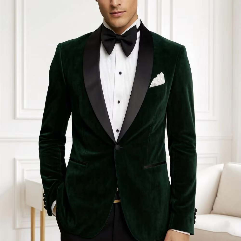 Мужской бархатный пиджак прита – обзор и цена Formal Men Party Wear Jacket
