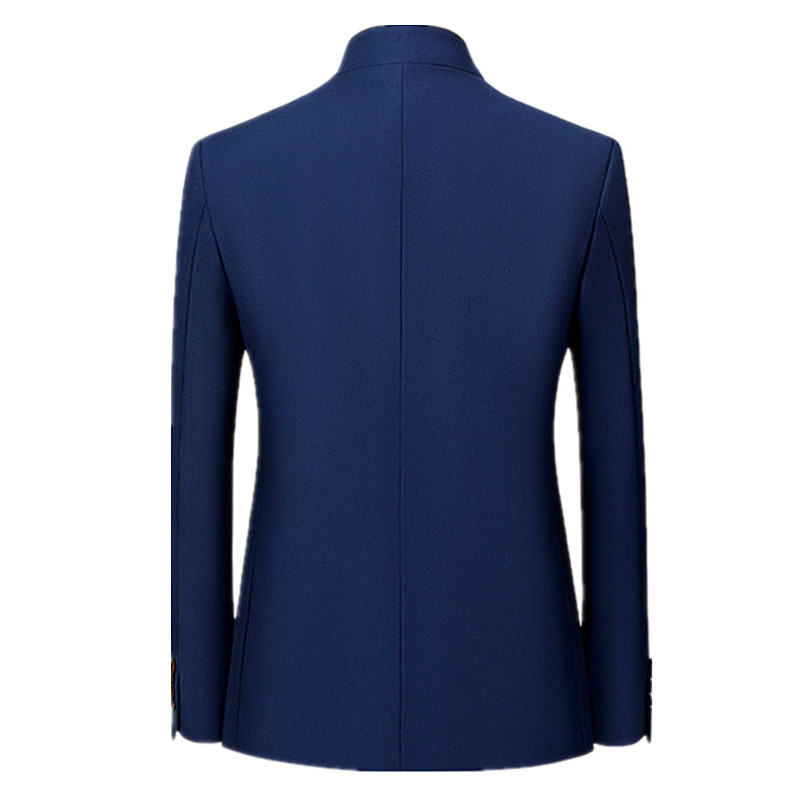 Мужской пиджак в китайском сти – обзор и цена Men Formal Wear Blue