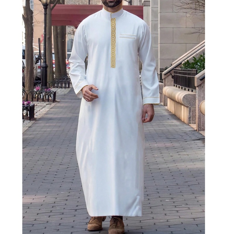 Мужская арабская тоба с вышивк – обзор и цена Arabic Formal Wear Men