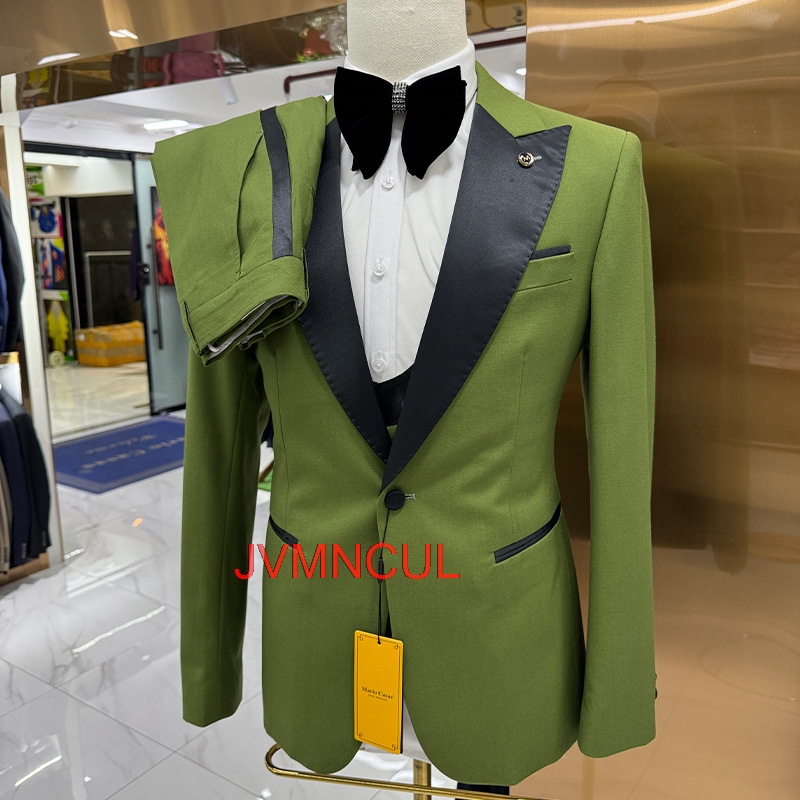 Мужской костюм-тройка Slim Fit – обзор и цена Elegant Formal Men'S Wear