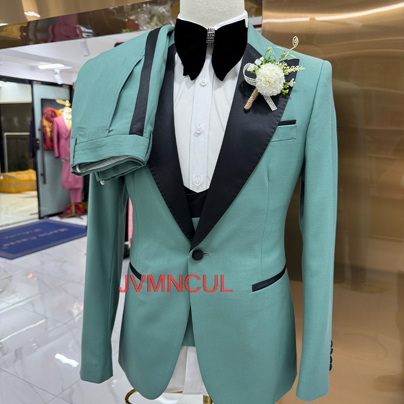 Мужской костюм-тройка Slim Fit – обзор и цена Elegant Formal Men'S Wear
