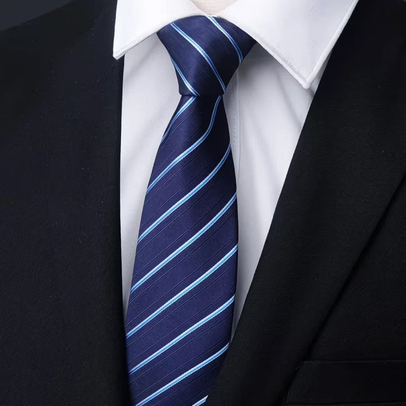 Набор из 6 мужских галстуков-б – обзор и цена Men Formal Wear Blue