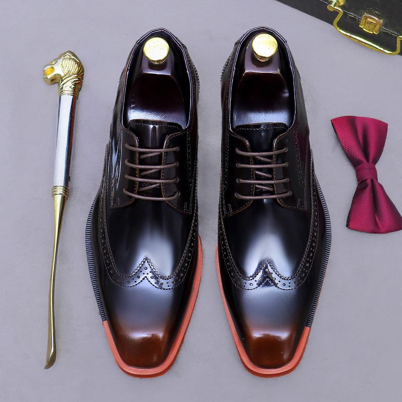 Мужские туфли-оксфорды из нату – обзор и цена Formal Men Daily Wear Footwear