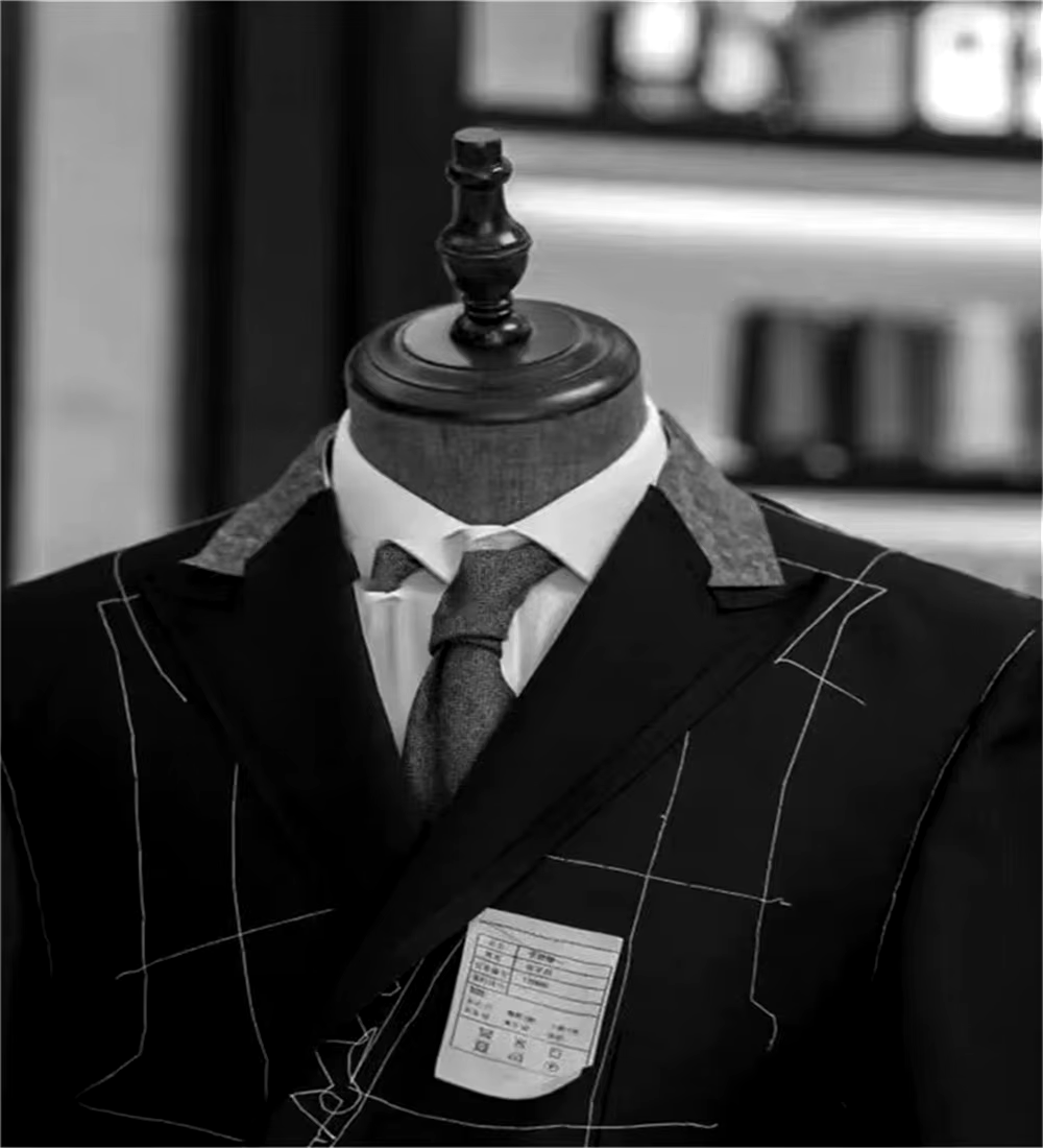 Синий приталенный мужской льня – обзор и цена Men Formal Wear Blue